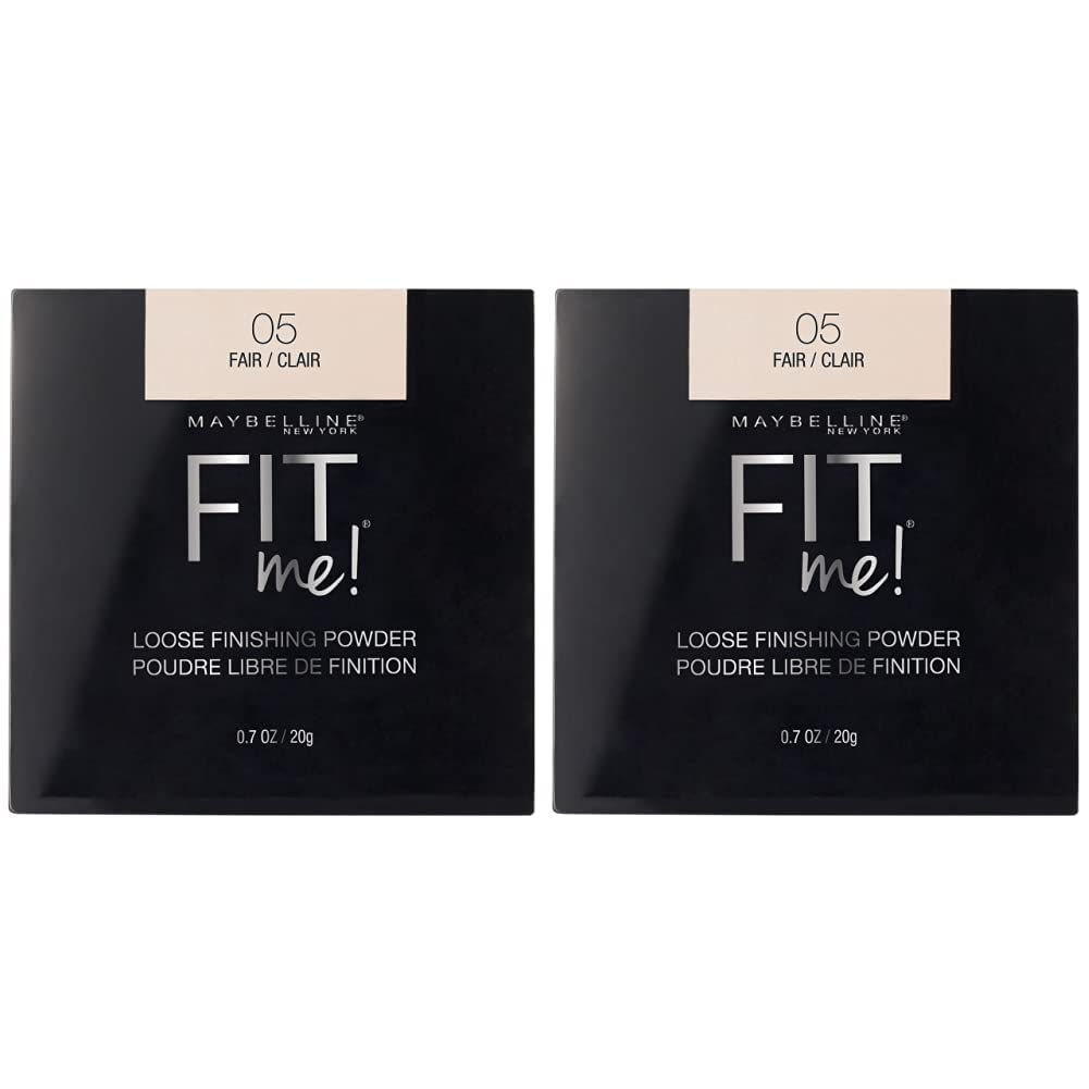 230816055640469_1 Maybelline Fit Me Loose Setting Powder, Face Powder Makeup & Finishing Powder, Fair Light, 1 Count - Image 1